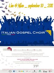 Concerto dell’ITALIAN GOSPEL CHOIR